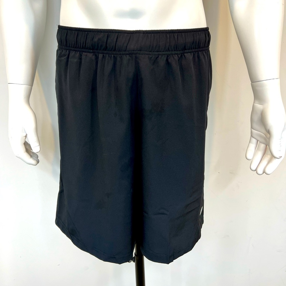PERRY ELLIS BLACK, LARGE, WORKOUT SHORTS, 4 WAY STRETCH, MOISTURE WICKING
